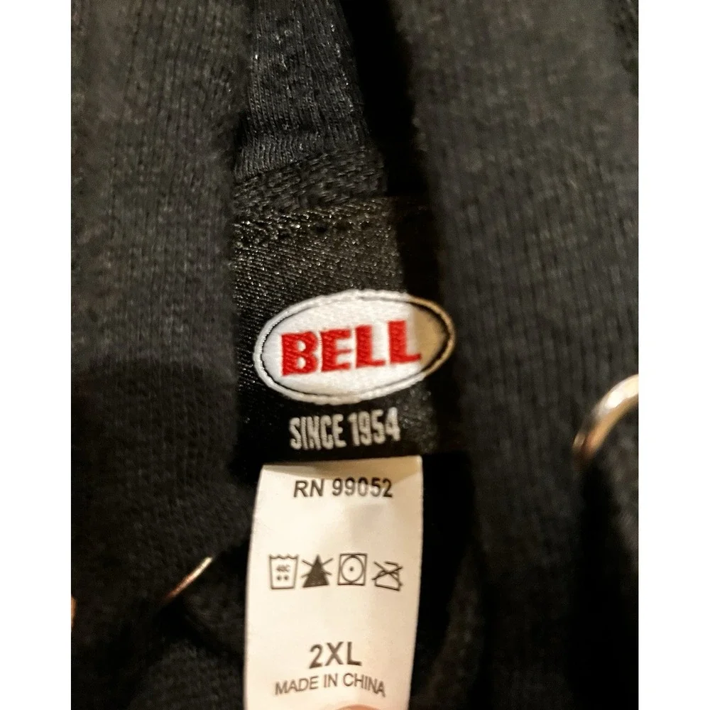 Bell Hoodie Choice Of Professionals Mens‎ Moto Hoodie Black 2X New with Tag
